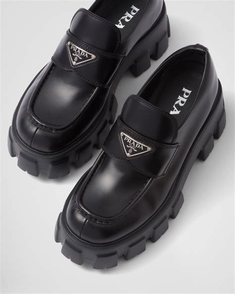 mocassin monolith prada|Prada Loafers and moccasins for Women .